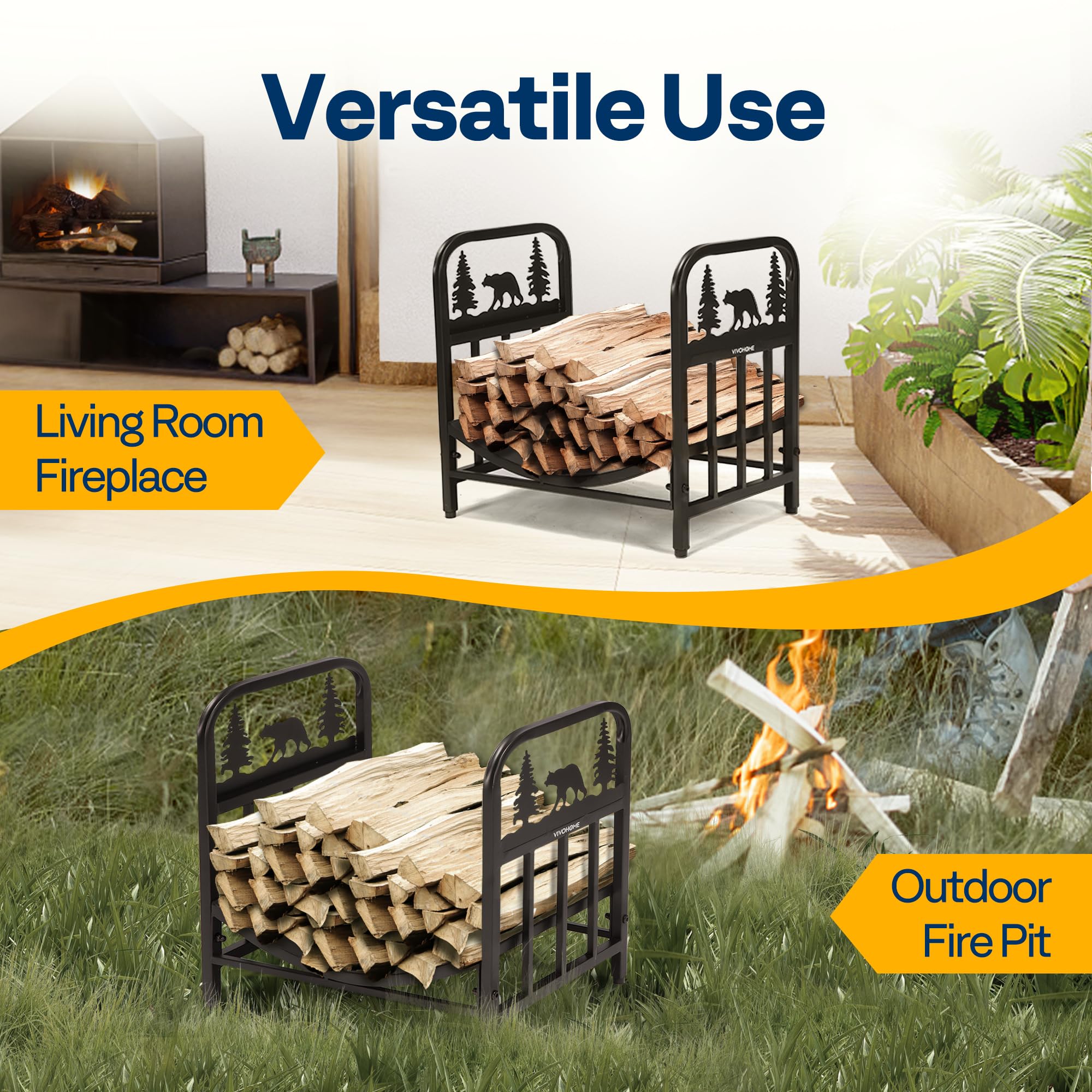 VIVOHOME piezas y tornillería incluidas para montaje rápido
