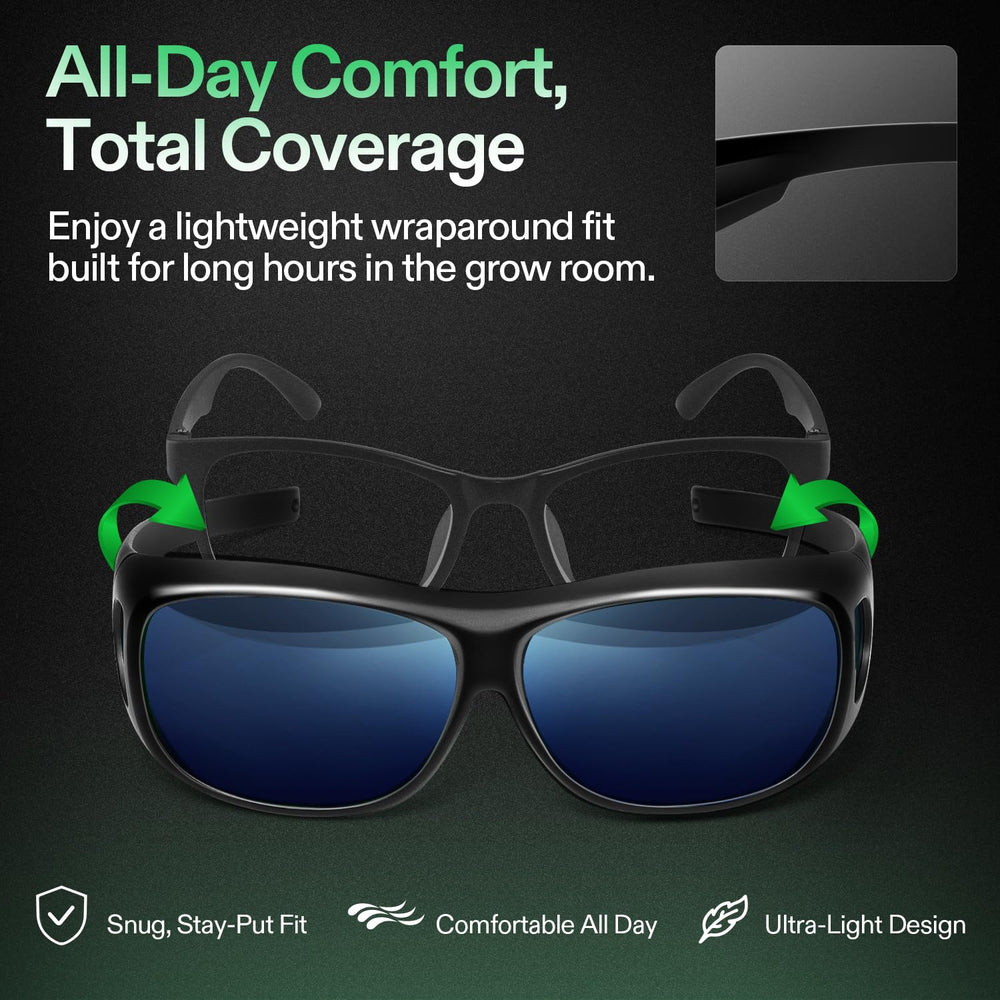 VIVOSUN estuche protector y paño para guardar y limpiar las lentes