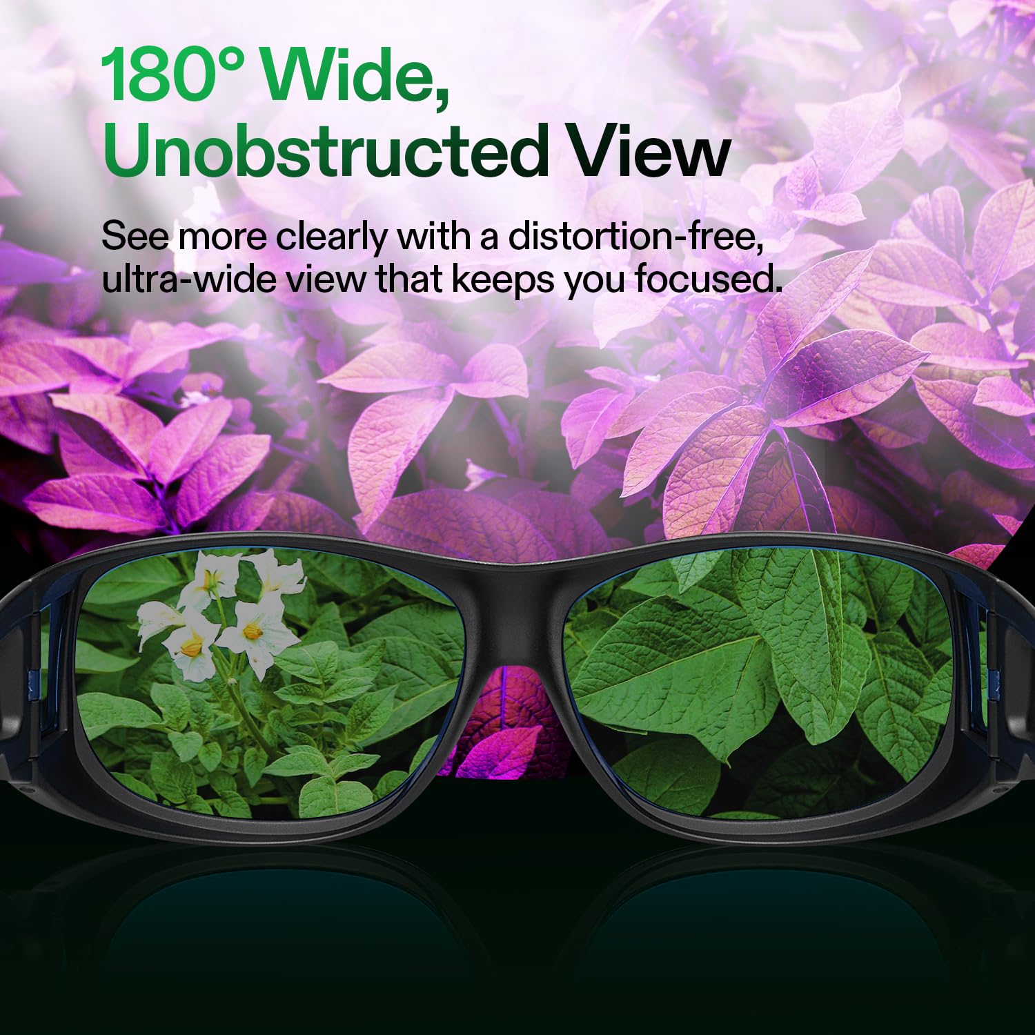 VIVOSUN conjunto de lentes verde azul gris para neutralizar colores