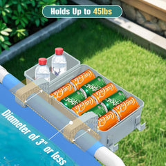 WDZREE gancho sujeto al borde de piscina para instalación segura