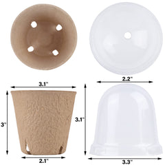 winemana textura de maceta de turba biodegradable mostrando porosidad beneficiosa