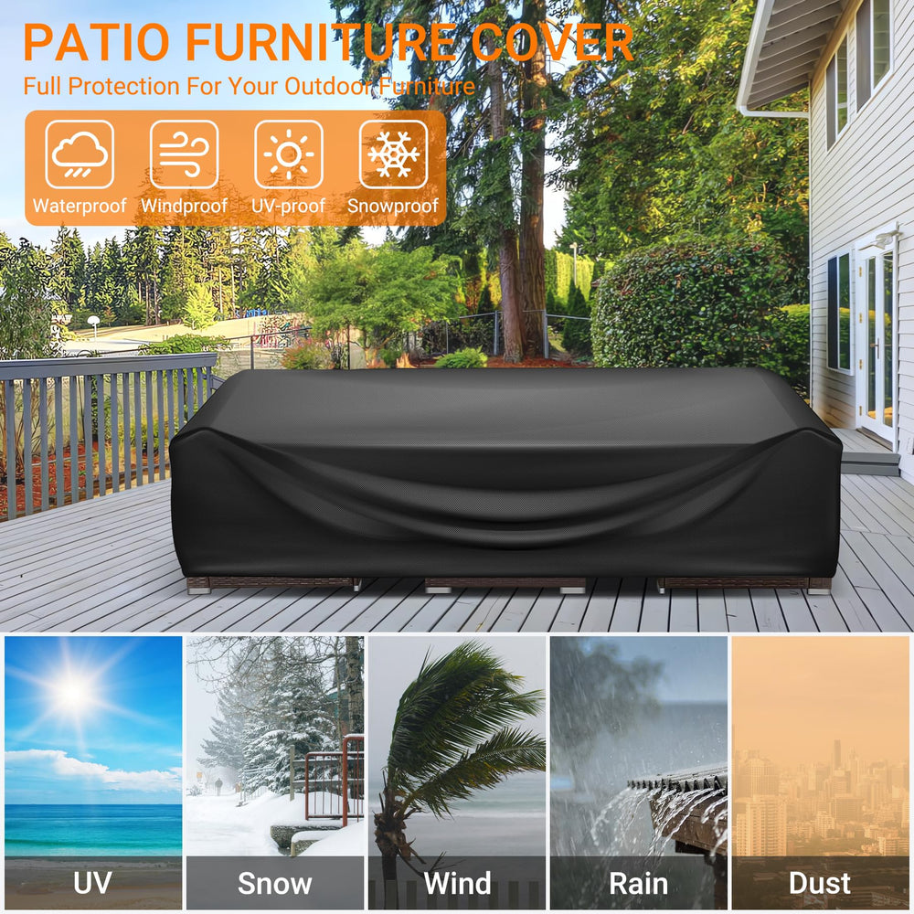 WLEAFJ funda instalada en seccional exterior mostrando aspecto final