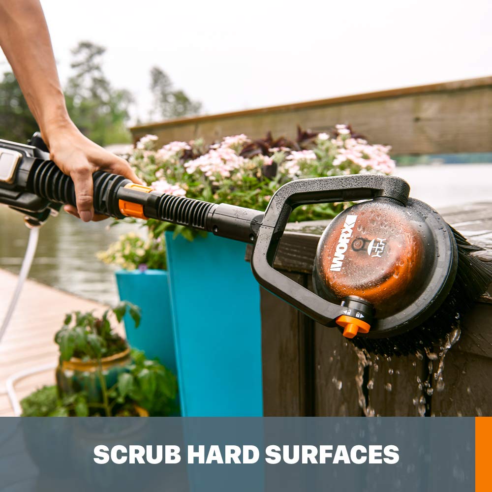WORX squeegee con pulverizador para ventanas sin marcas