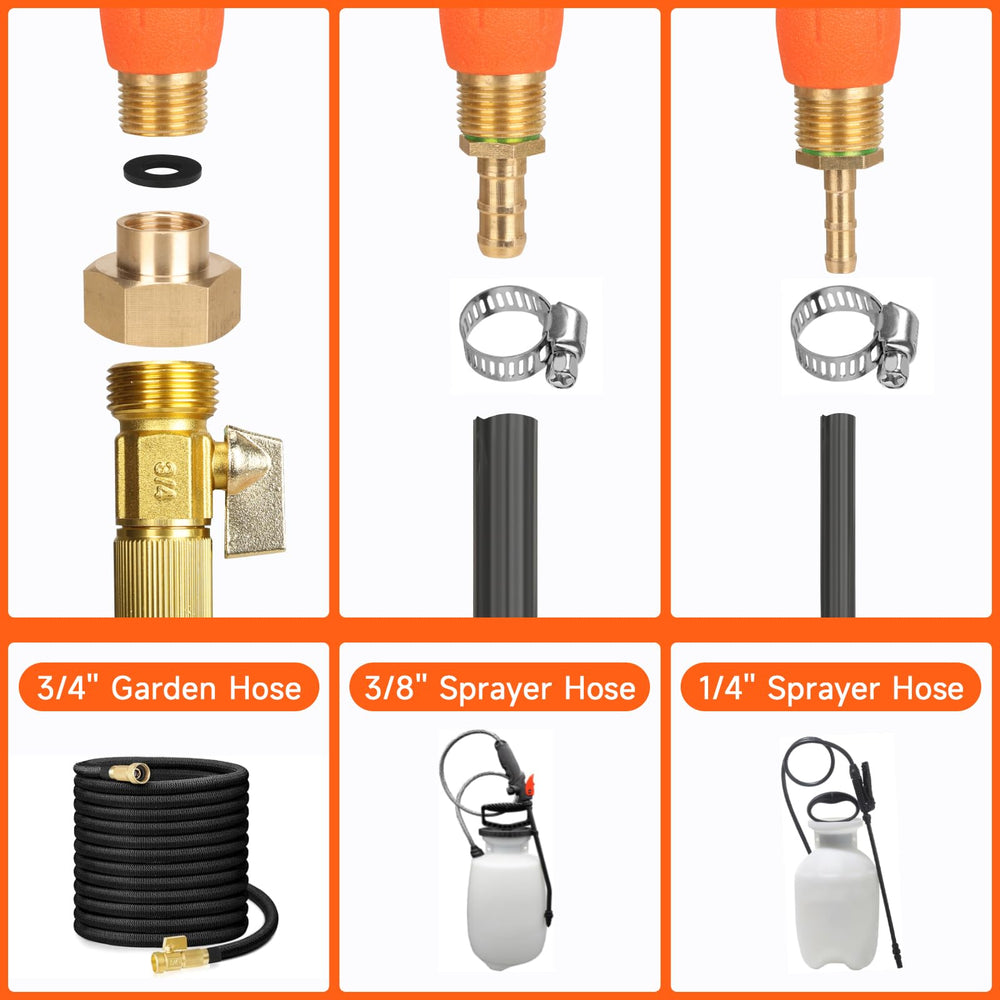 WUDIALIEN conector de latón 3/4'' garantiza unión segura y duradera