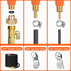 WUDIALIEN conector de latón 3/4'' garantiza unión segura y duradera