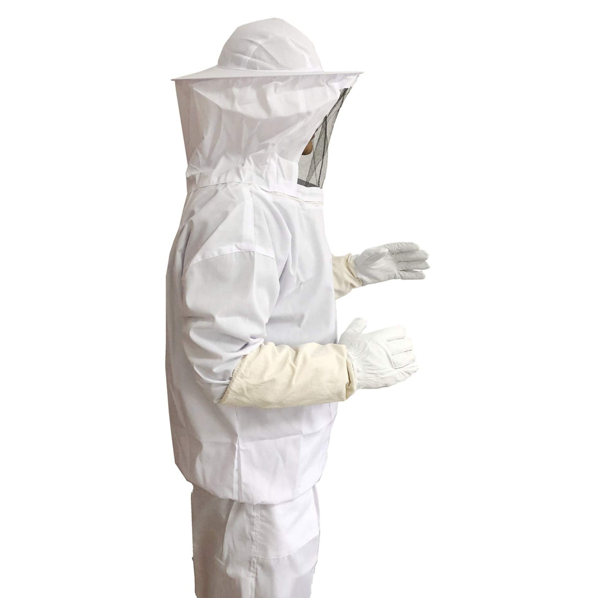 Xgunion frontal de chaqueta y velo autoportante para mejor visión