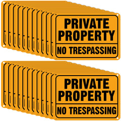 Yaocom placa frontal visible y llamativa para advertir y proteger