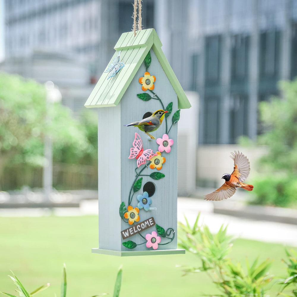 Yinns casita integrada en ambiente de jardín decorativo