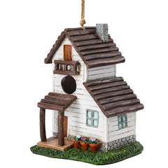 Yinns casa para pájaros vista frontal con diseño realista y atractivo decorativo