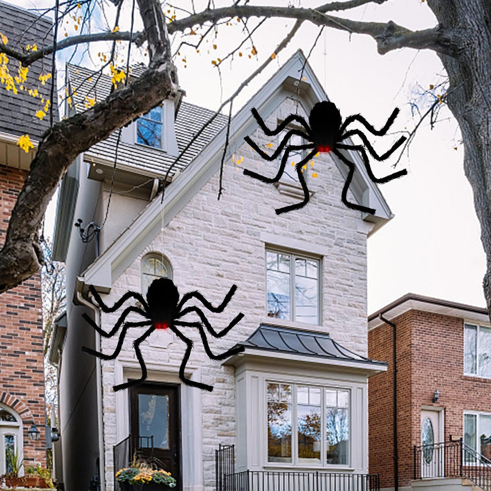 yosager decoración en patio nocturno, ambiente espeluznante para fiestas