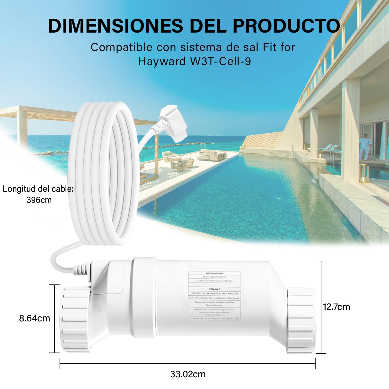 YUEWO herramientas de mantenimiento incluidas para limpieza rápida y prolongar vida útil