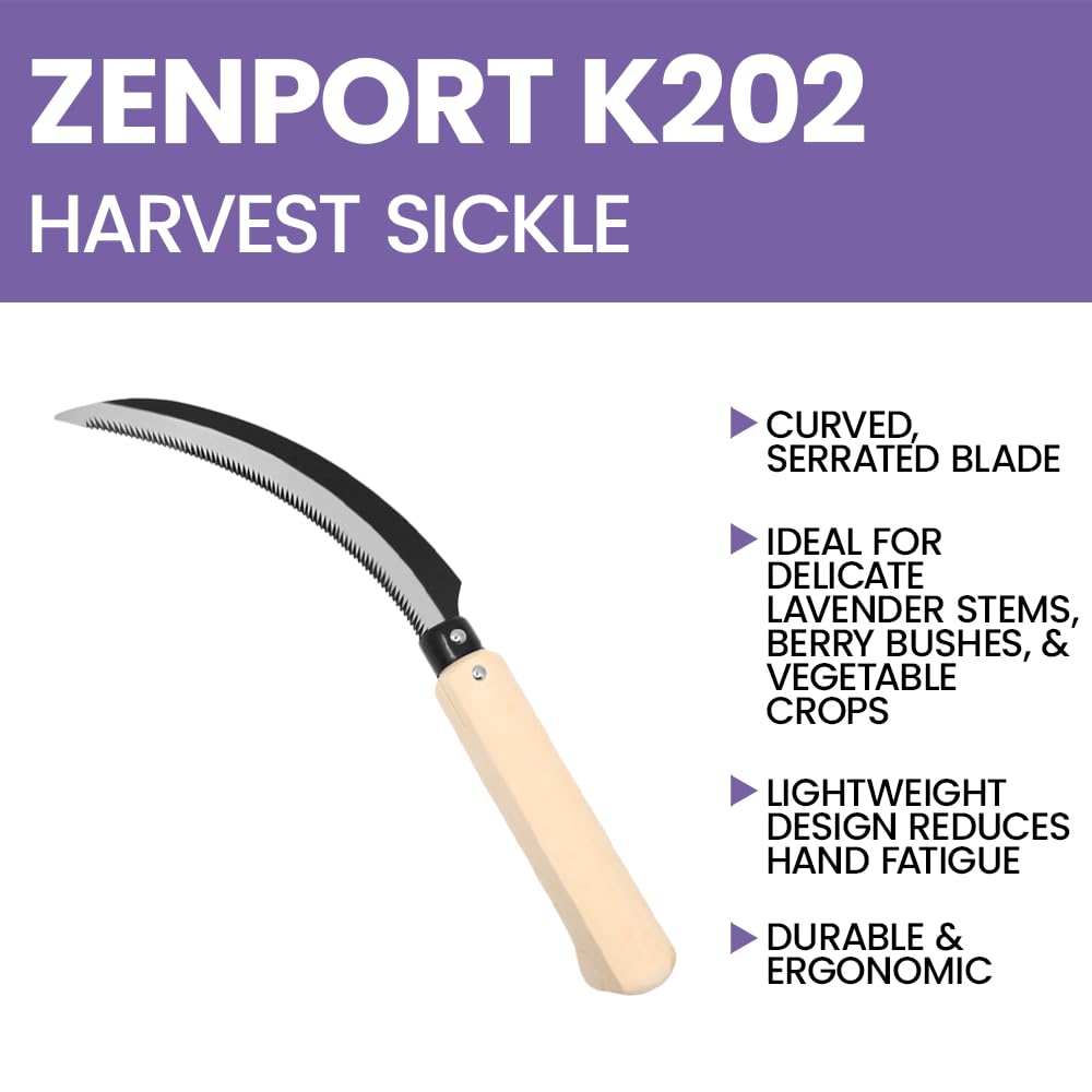 Zenport K202 recolectando bayas sin aplastar los frutos