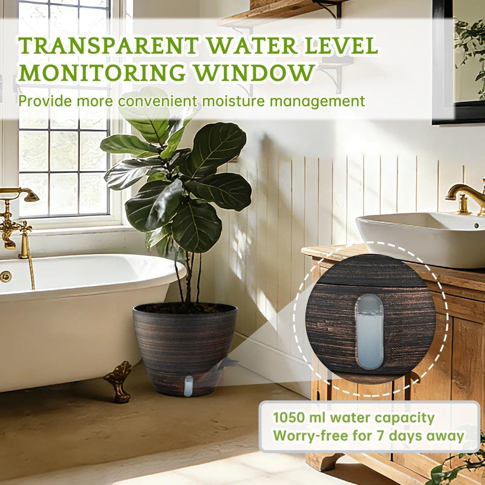 ZMTECH ventana indicador de nivel de agua para control preciso de riego