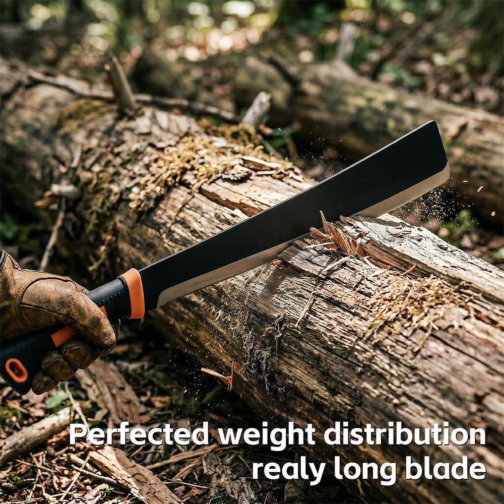 ZOOM.LZ herramienta en uso desbrozando maleza, beneficio: eficacia en campo