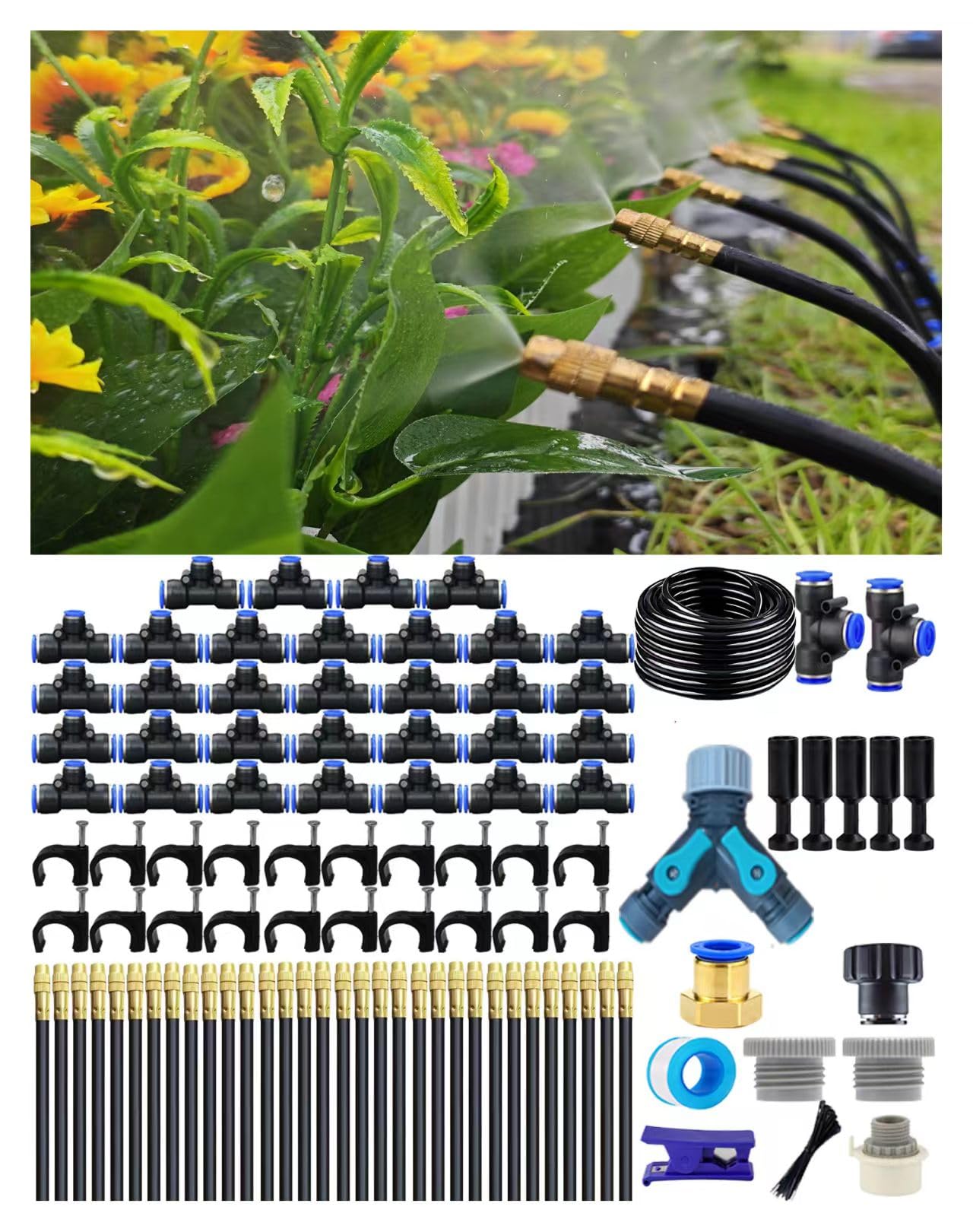 ZYCZGXL empaque frontal del kit mostrando todos los componentes y beneficio de instalación rápida